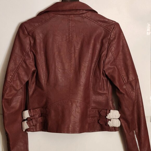 Faux leather jacket - Picture 2 of 6